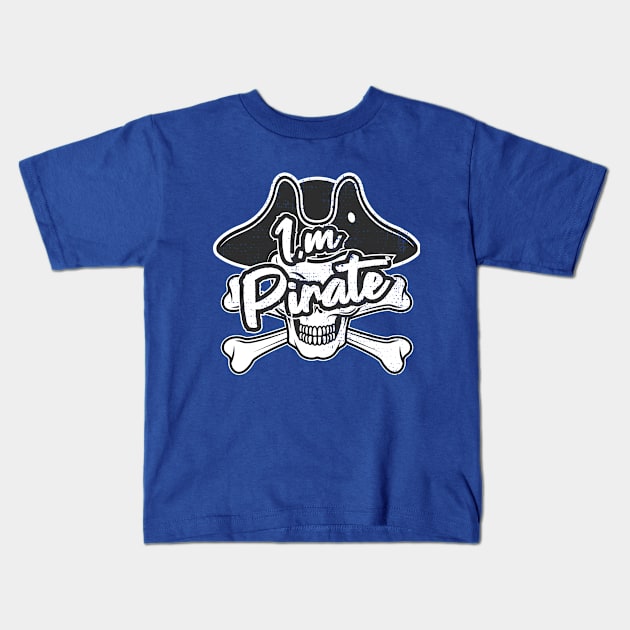 I'm Pirate Kids T-Shirt by ArtStopCreative